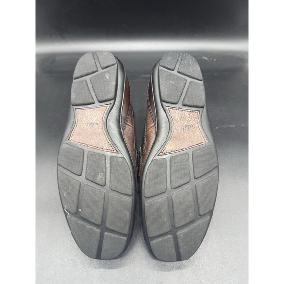 Johnston & Murphy J&M Brown Leather Tassel Loafer Slip-On Shoes Men's 10M - Picture 7 of 8